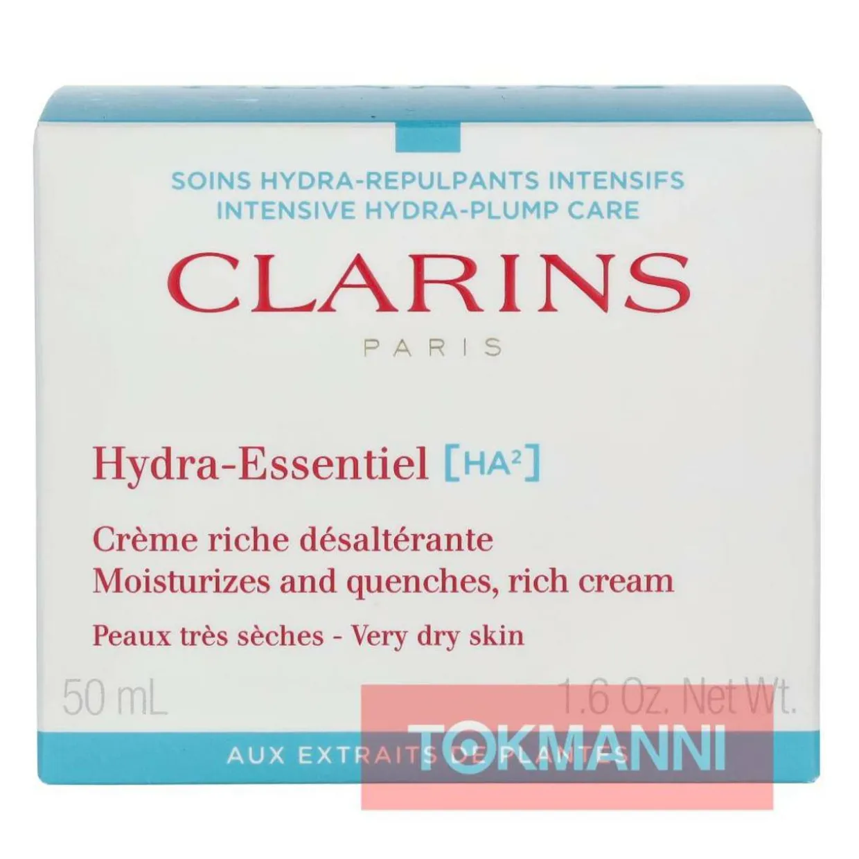 Kosteusvoide, Clarins 50 ml Hydra-Essentiel Rich