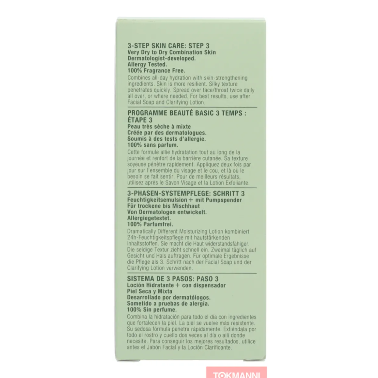 Kosteusvoide, Clinique 125 ml Dramatically Different For Very Dry To Dry Combination Skin - With Pump