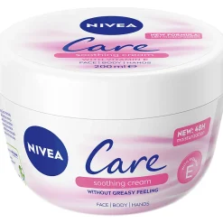 Kosteusvoide Nivea 200 ml Care Soothing Cream