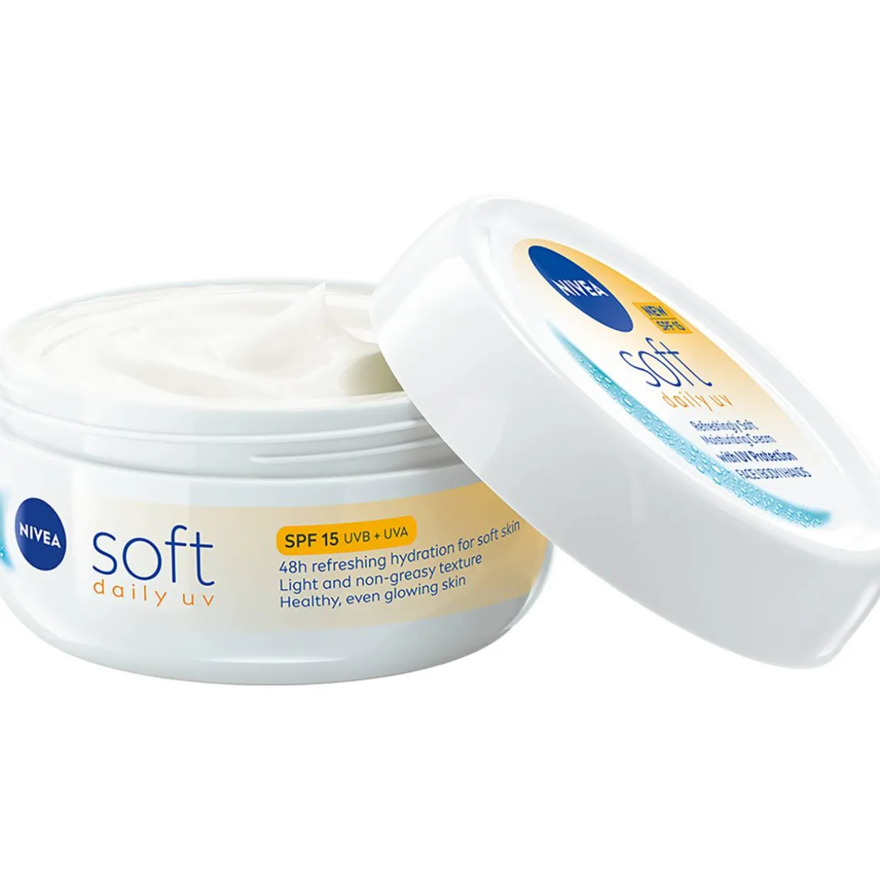 Kosteusvoide Nivea 100 ml Soft Daily UV SK 15