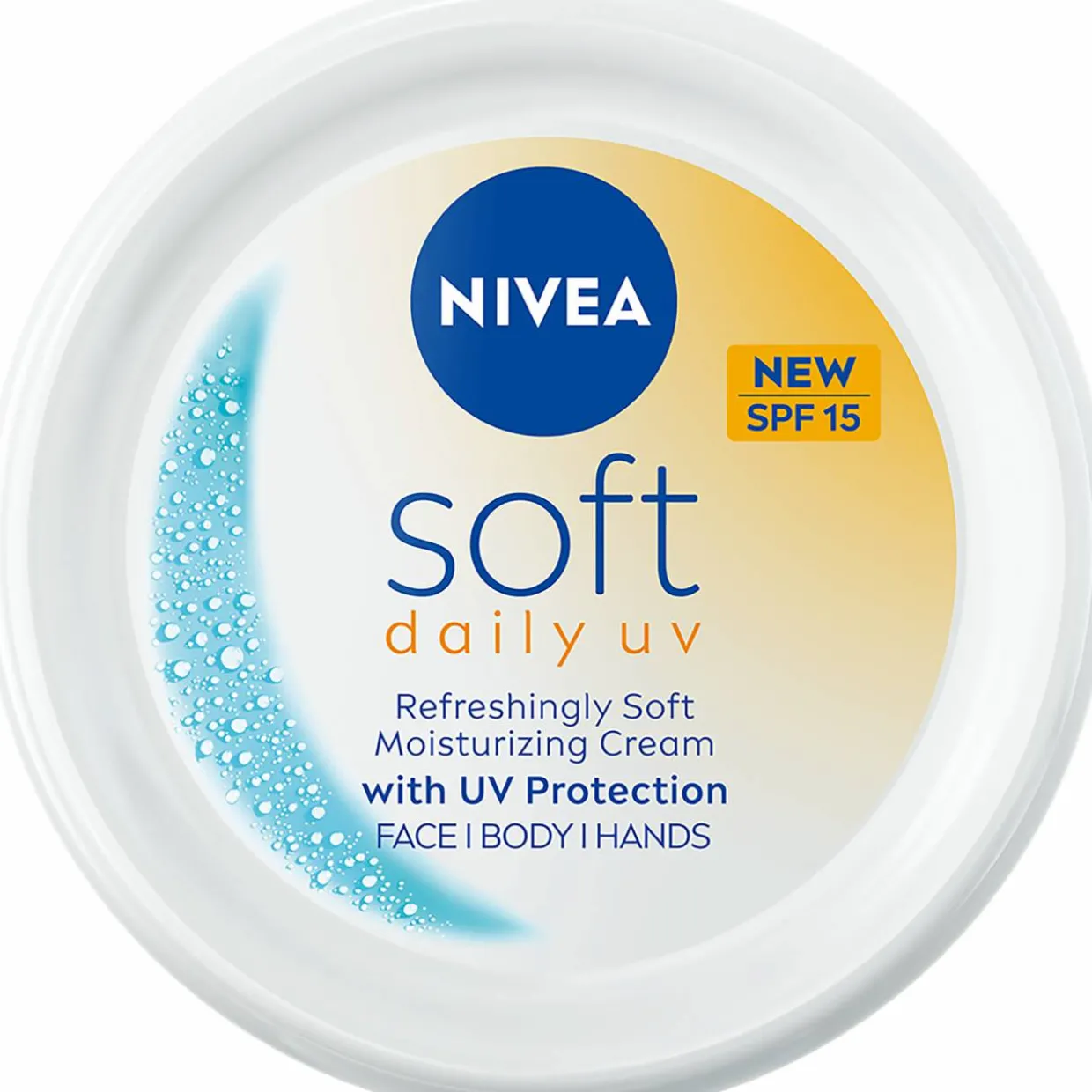 Kosteusvoide Nivea 100 ml Soft Daily UV SK 15