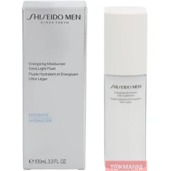 Kosteusvoide, Shiseido 100 ml Men Energizing Moisturizer Extra Light Fluid