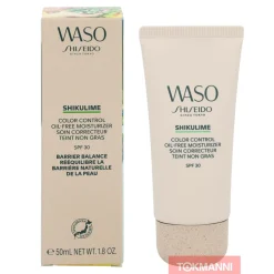 Kosteusvoide, Shiseido 50 ml Waso Shikulime Color Control