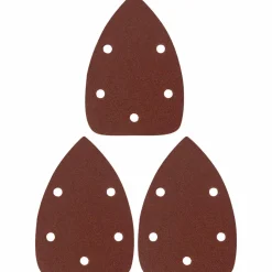 Kärkihiomakoneen hiomapaperisarja Kraft 9-osainen, 5 pölynpoistoreiällä