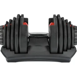 Käsipaino OptiGym 40 kg, säädettävä