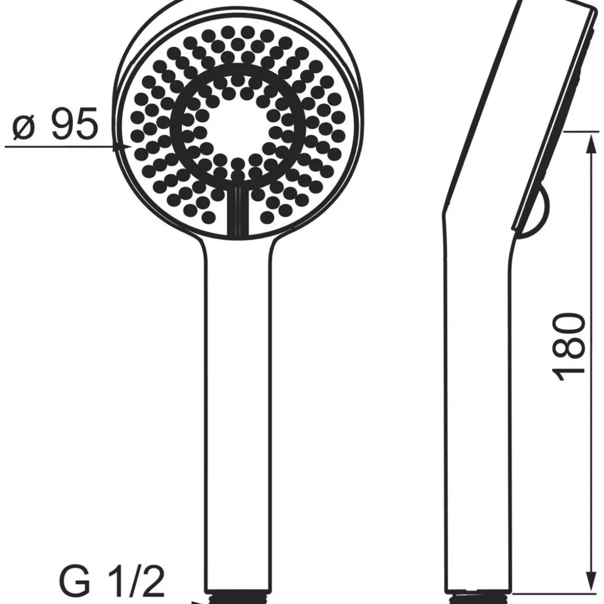 Käsisuihku Oras Apollo 254022