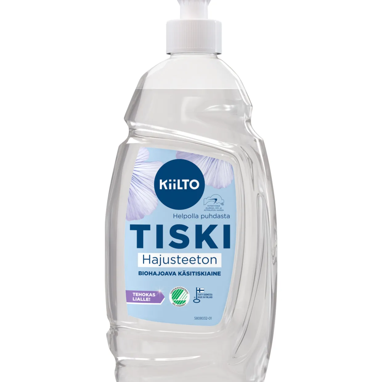 Käsitiskiaine Kiilto 500 ml Hajusteeton