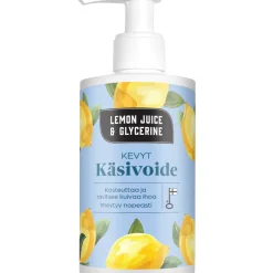 Käsivoide Lemon Juice & Glycerine 250 ml kevyt pumppupullo