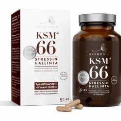 KSM66 Harmonia 120 kpl 45 g luomu