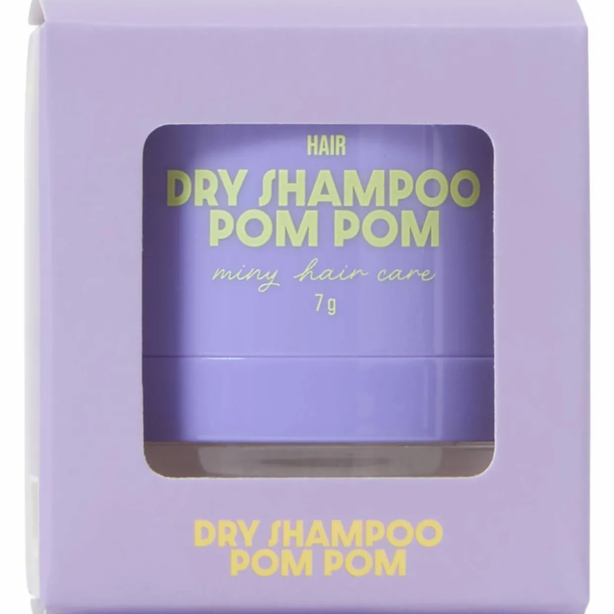 Kuivashampoo Miny Beauty 7 g puuterimainen