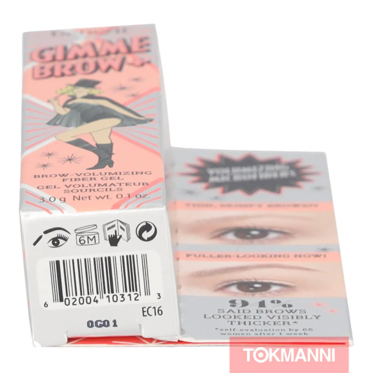 Kulmageeli, Benefit 3 g Gimme Brow Volumizing Fiber #3