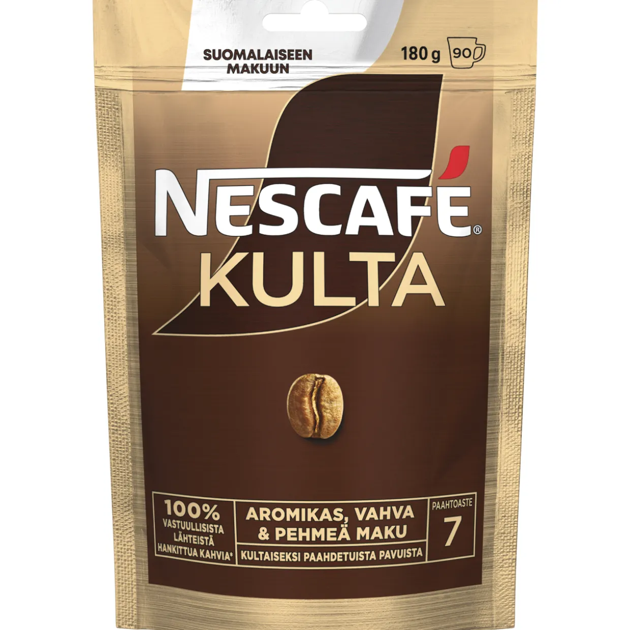 Kulta-pikakahvi 180 g täyttöpussi