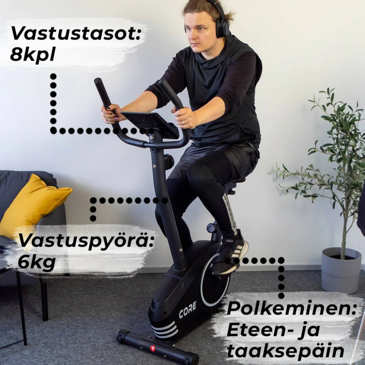 Kuntopyörä Core 600