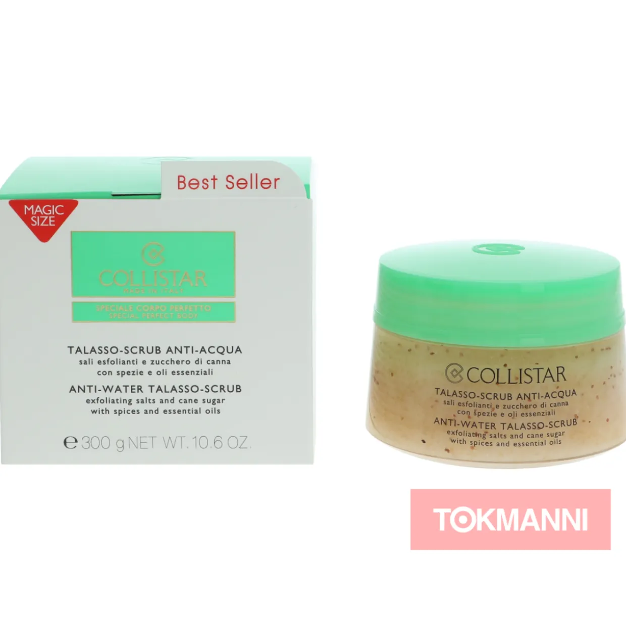 Kuorintavoide, Collistar 300 g Talasso Anti-Acqua