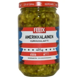 Kurkkusalaatti Felix 485 g amerikkalainen