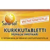 Kurkkutabletti Sana-sol 16 kpl hunaja-inkivääri