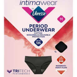 Kuukautisalushousut Libresse Cotton Hipster