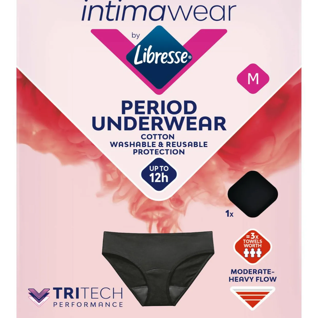 Kuukautisalushousut Libresse Cotton Hipster