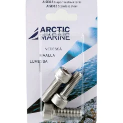 Kuusiokoloruuvi DIN 912 M10x30mm A4