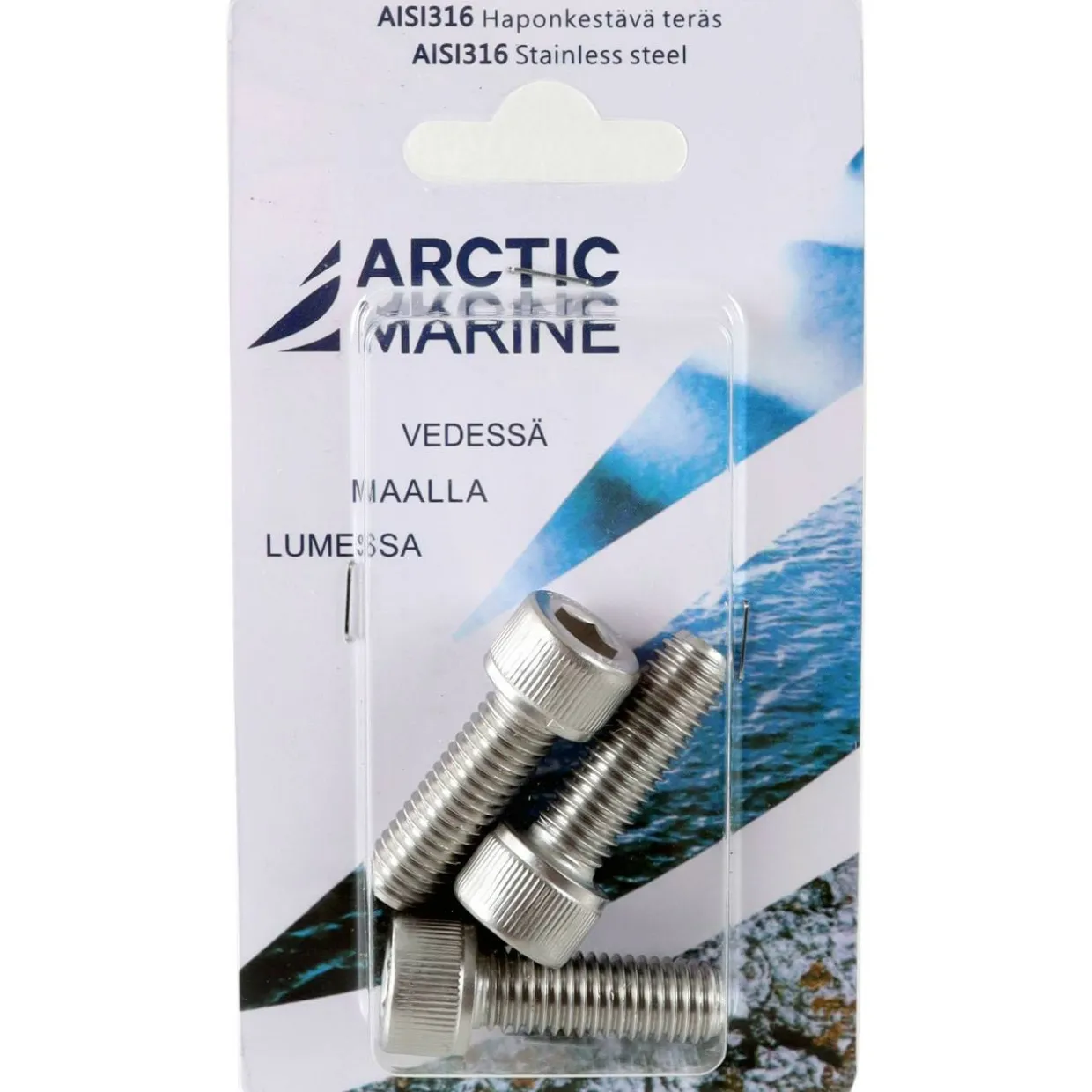 Kuusiokoloruuvi DIN 912 M10x30mm A4