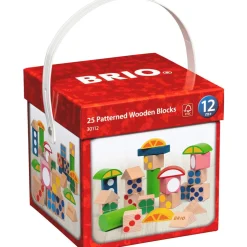 Kuviolliset puupalikat Brio 30112