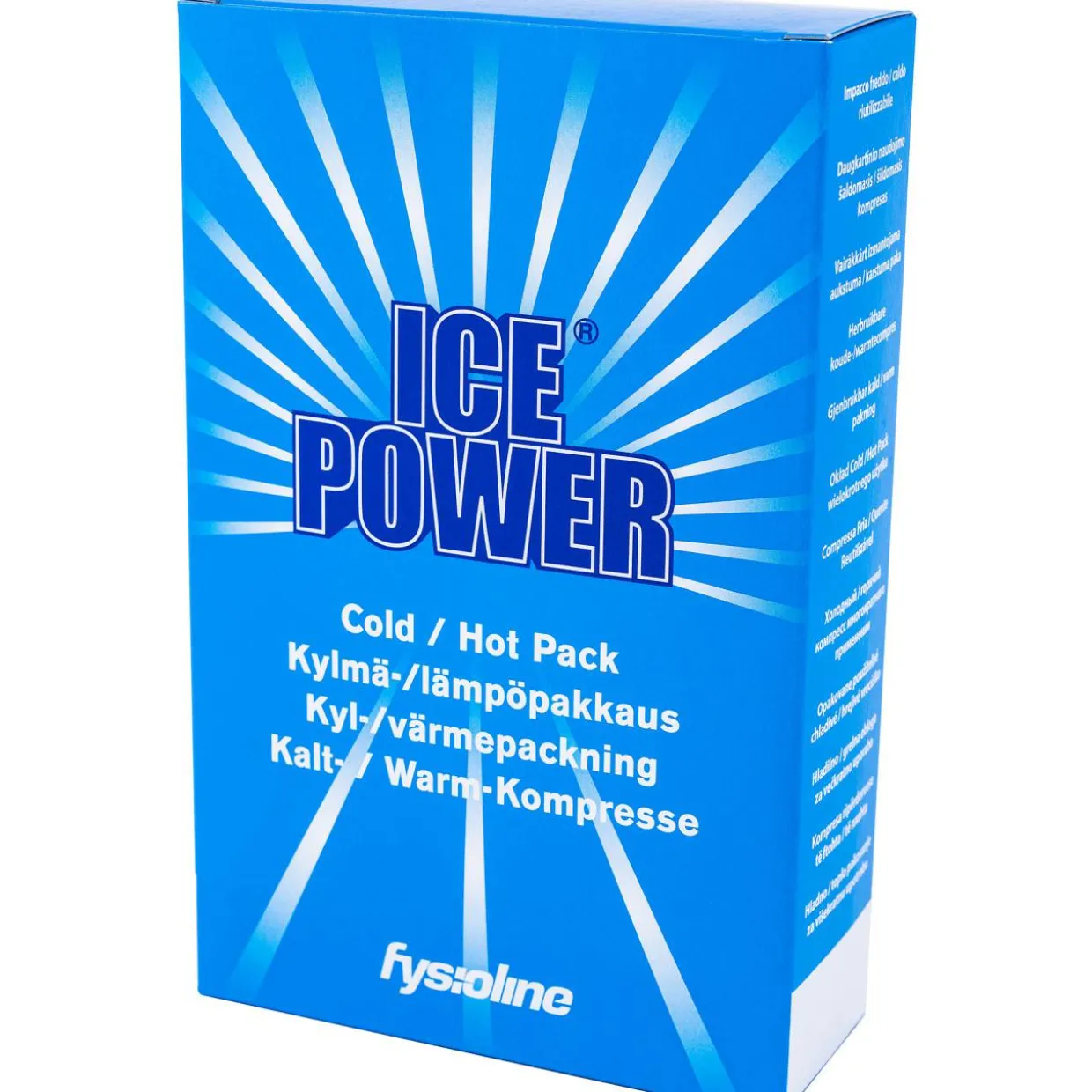 Kylmä/lämpöpakkaus Ice Power uudelleenkäytettävä