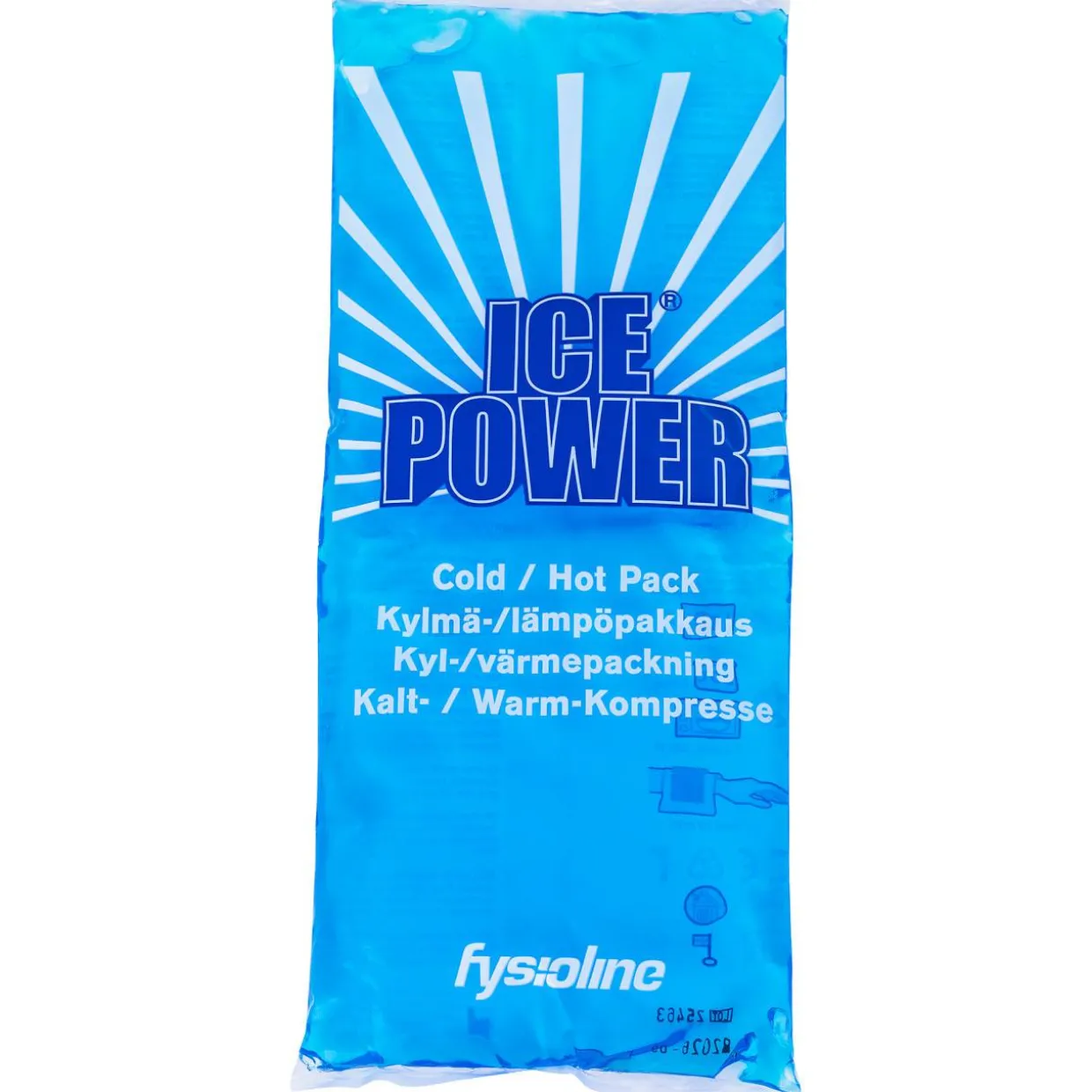 Kylmä/lämpöpakkaus Ice Power uudelleenkäytettävä