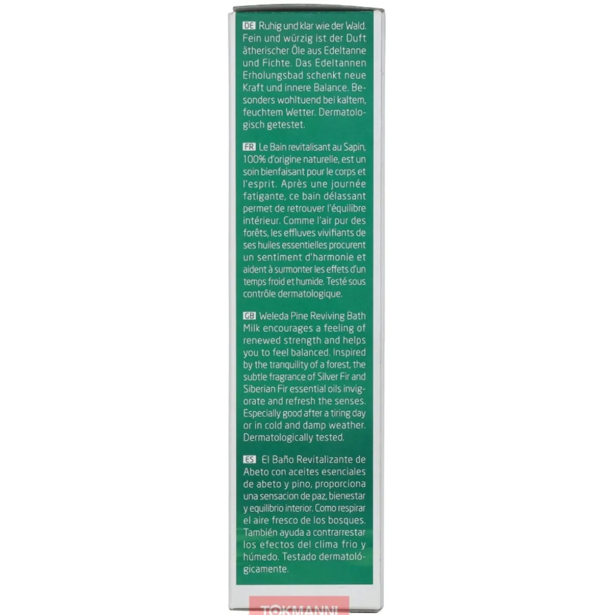 Kylpymaito, Weleda 200 ml Pine Reviving