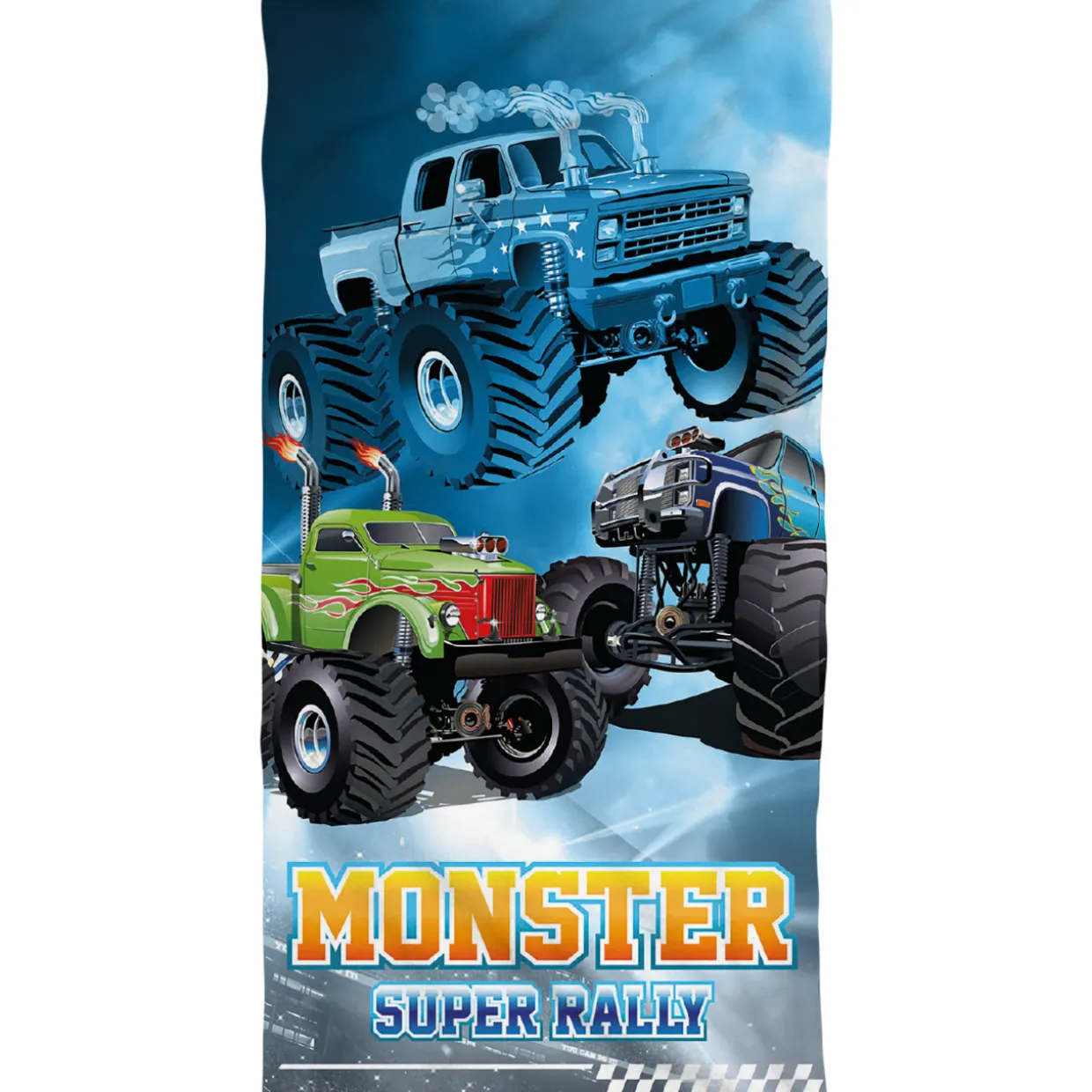 Kylpypyyhe 70 x 140 cm Monster Rally