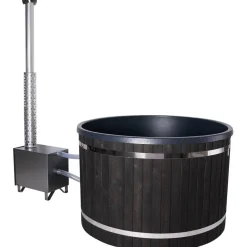 Kylpytynnyri PW-SPA Freetime, musta/mustagraniitti 30 kW