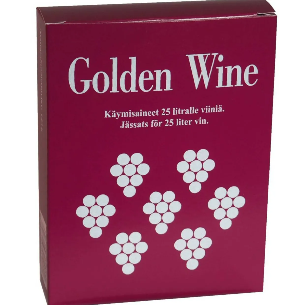 Käymisainepakkaus Golden Wine 25 litralle viiniä
