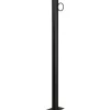 Köysitolppa 60 x 1000 mm musta