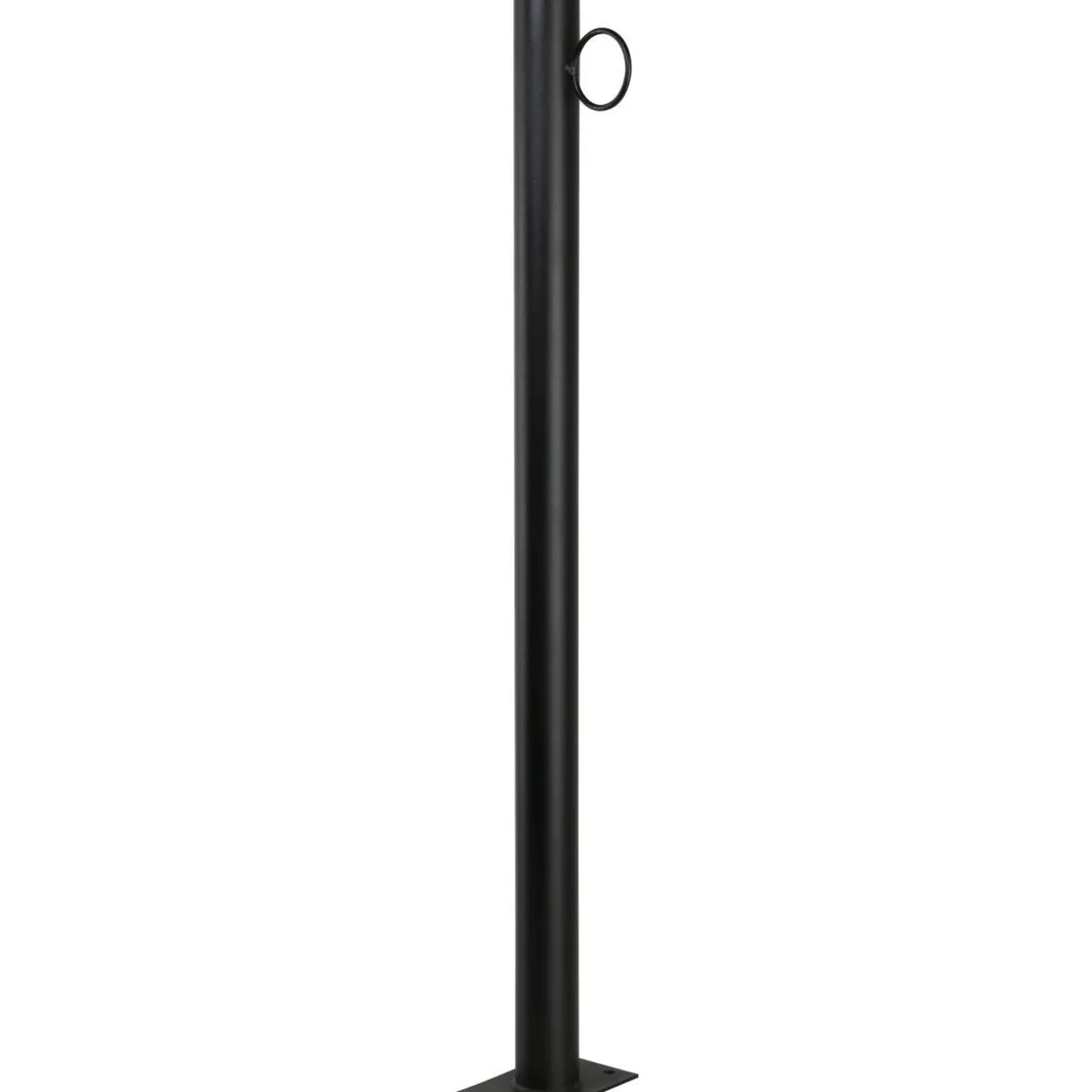 Köysitolppa 60 x 1000 mm musta
