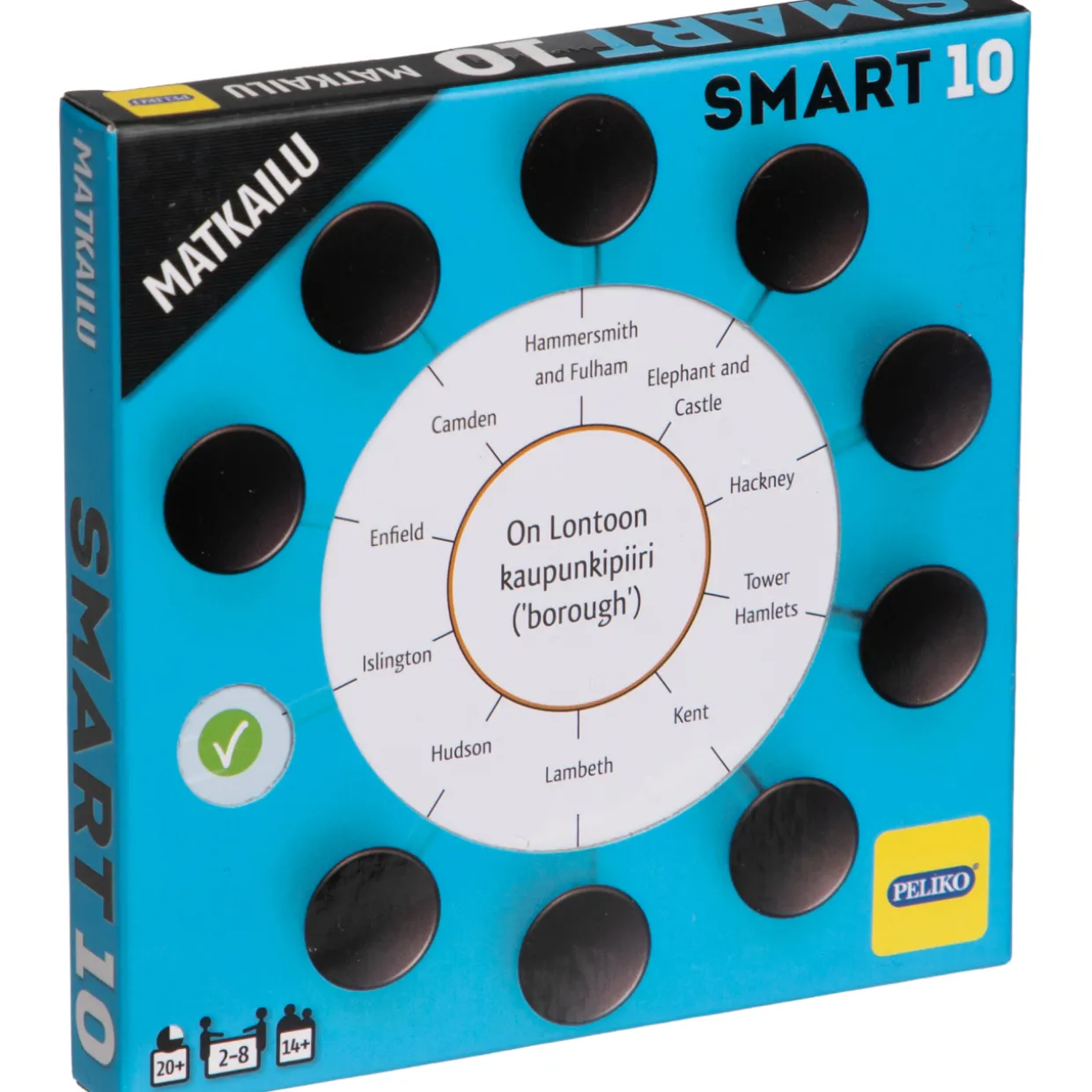 Kysymyskortit Smart10 Matkailu