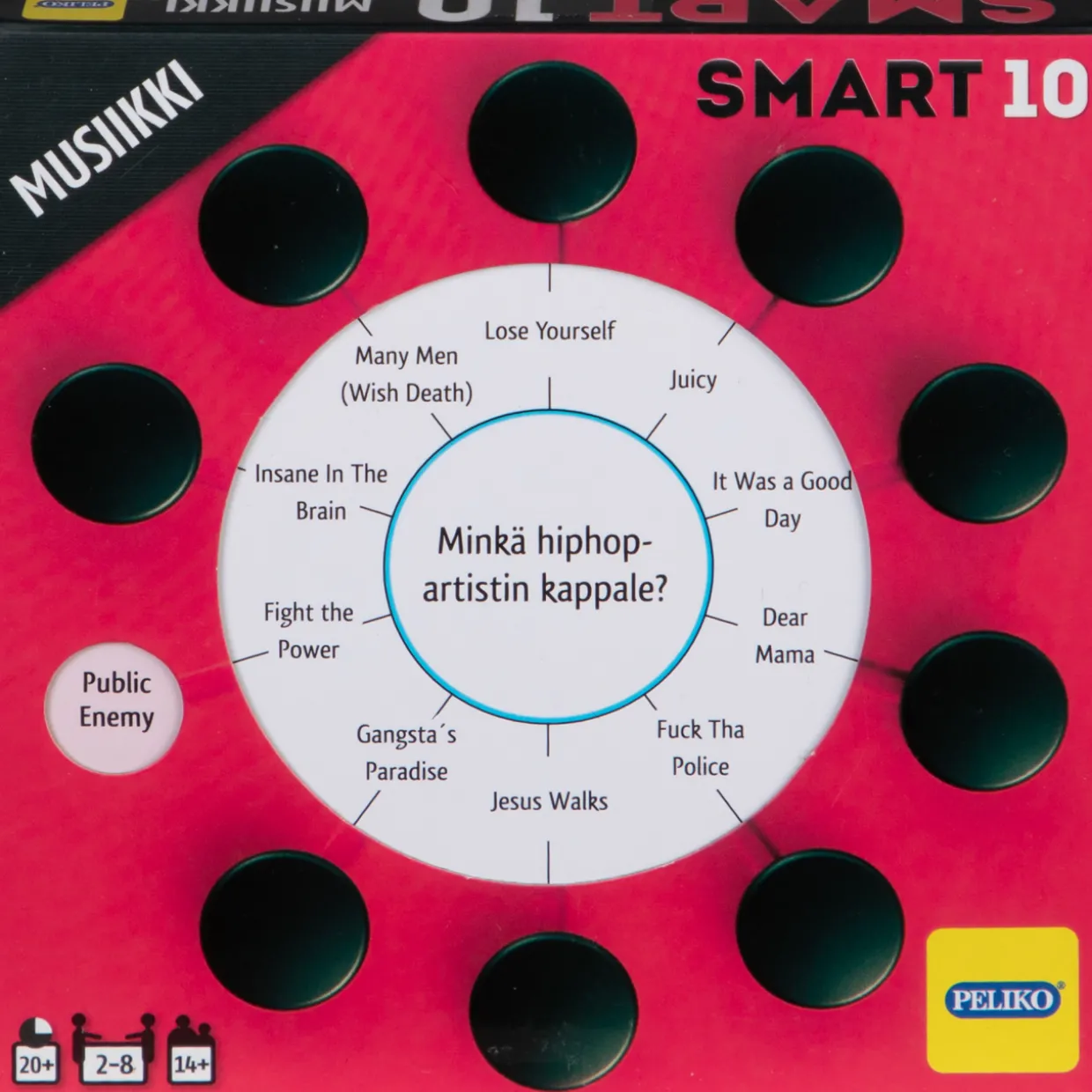 Kysymyskortit Smart10 Musiikki