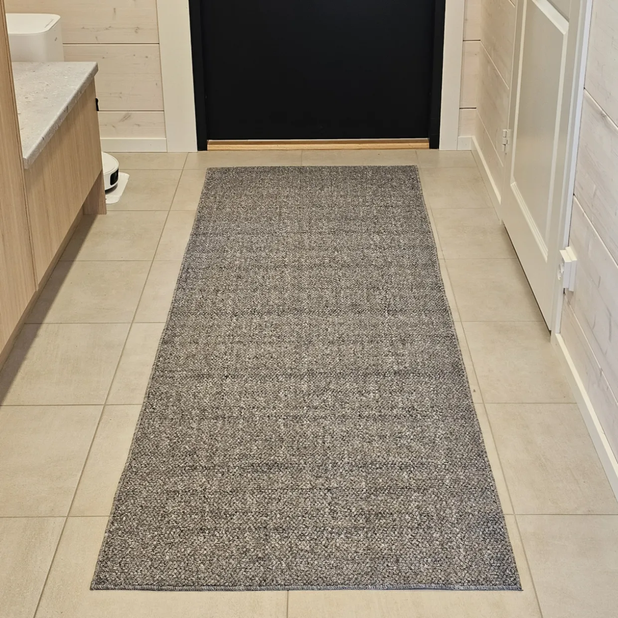 Käytävämatto Village's 80 x 300 cm Linnea harmaa