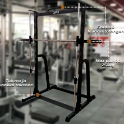 Kyykkyteline Core Smith Half Rack