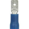 Laattapistoke 6,35 x 0,8 mm sininen, 10 kpl