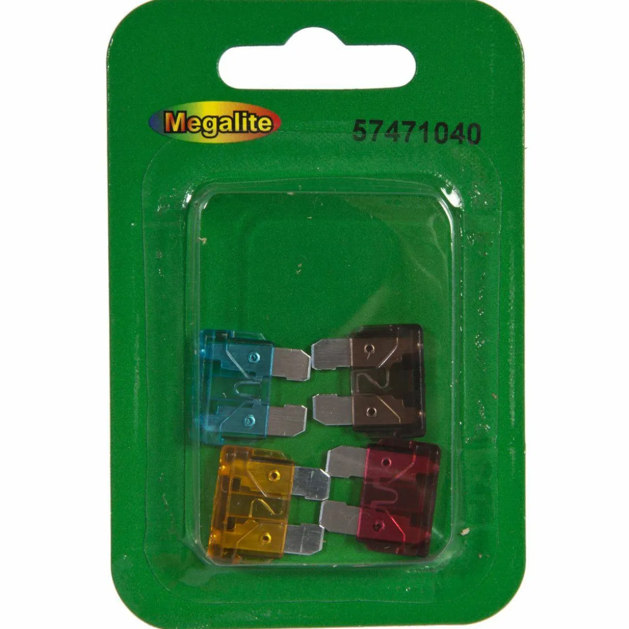 Laattasulakelajitelma 4 kpl 5 A, 7,5 A, 10 A, 15 A