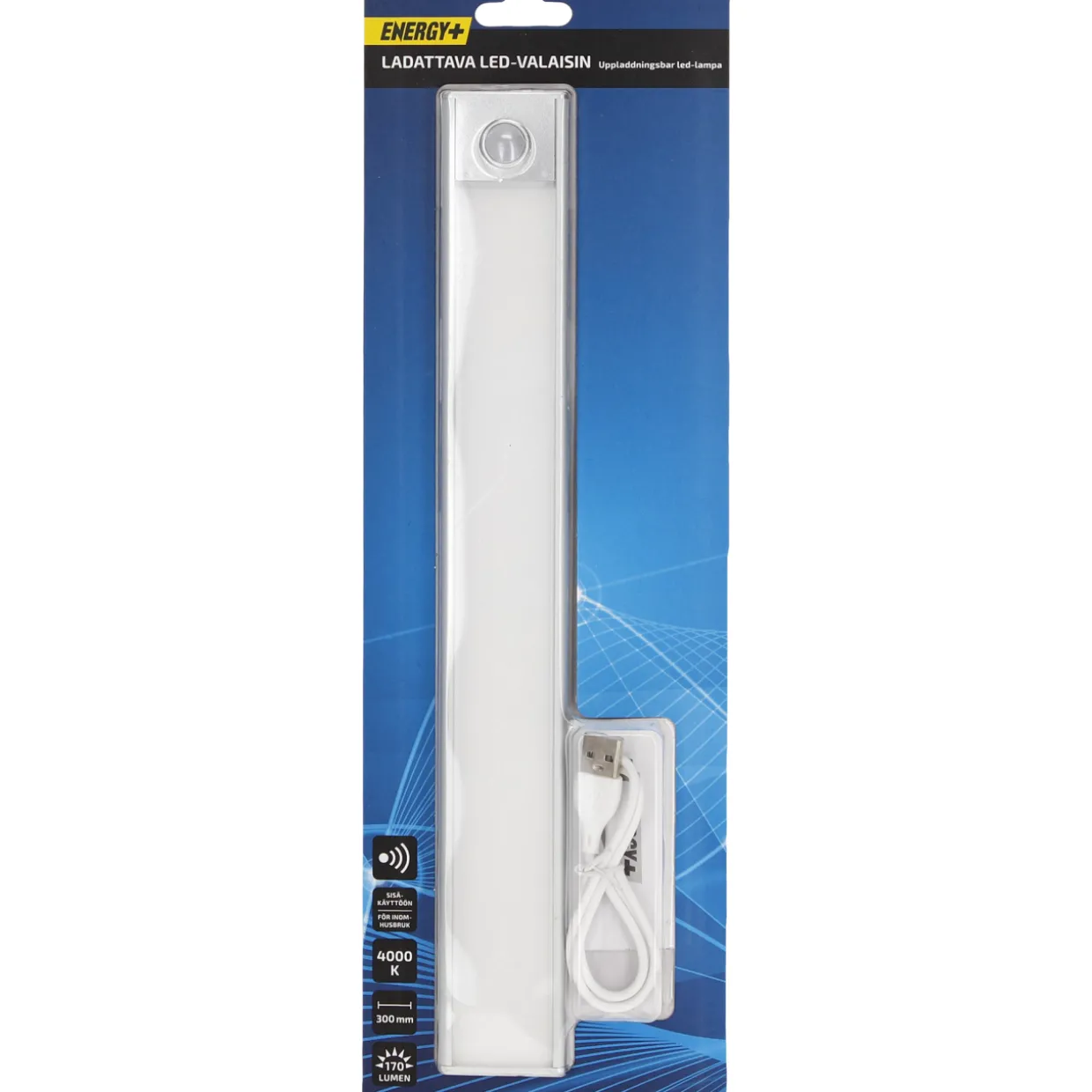 Ladattava valaisin 30 cm