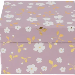 Lahjalaatikko Kotikulta 15 x 15 x 10 cm kukka