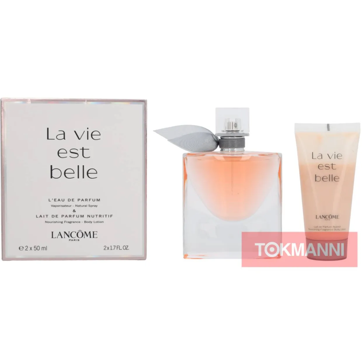 Lahjapakkaus, Lancome 100 ml La Vie Est Belle Edp Spray 50 ml/Body Lotion 50 ml