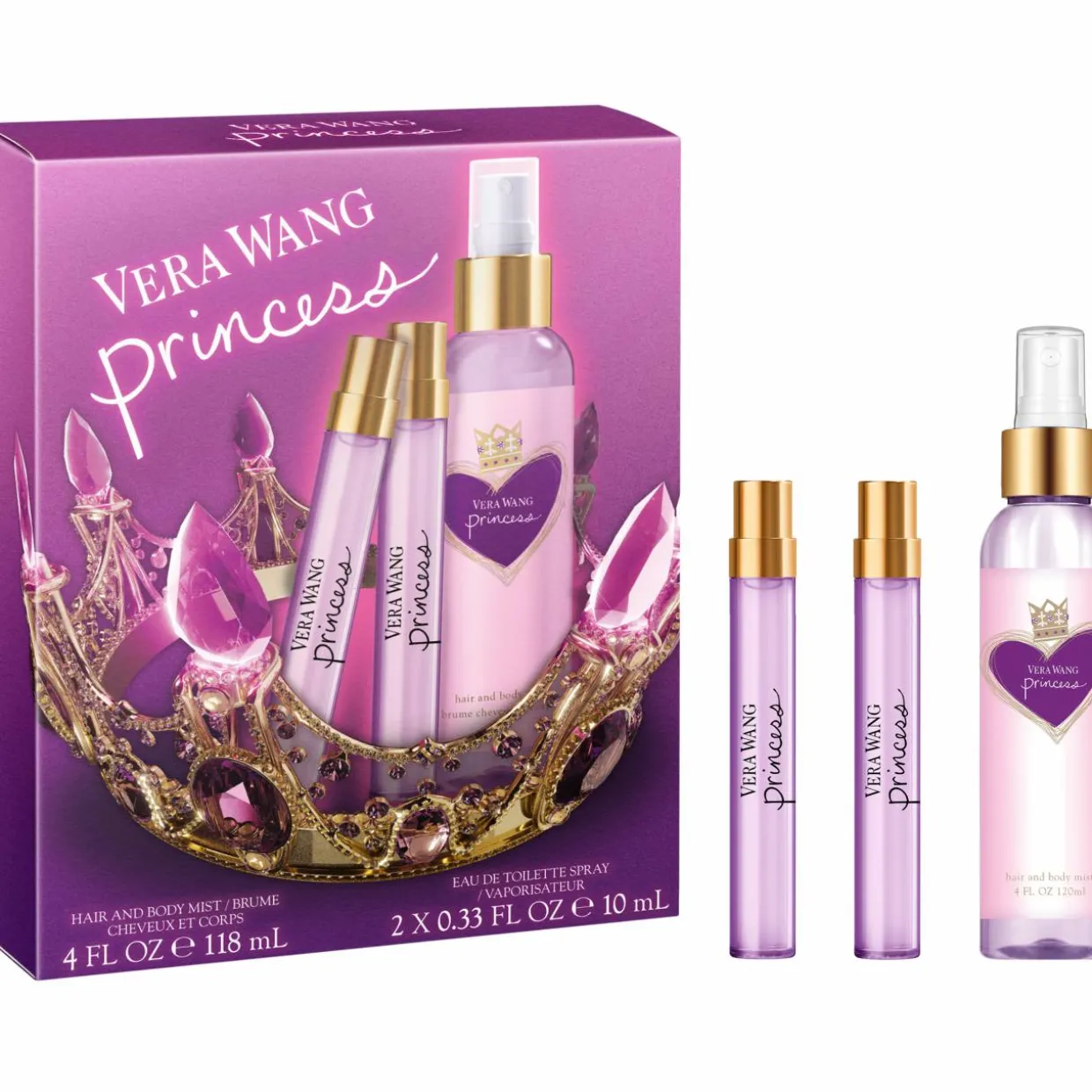 Lahjapakkaus Vera Wang 138 ml Princess Penspray & Bodymist