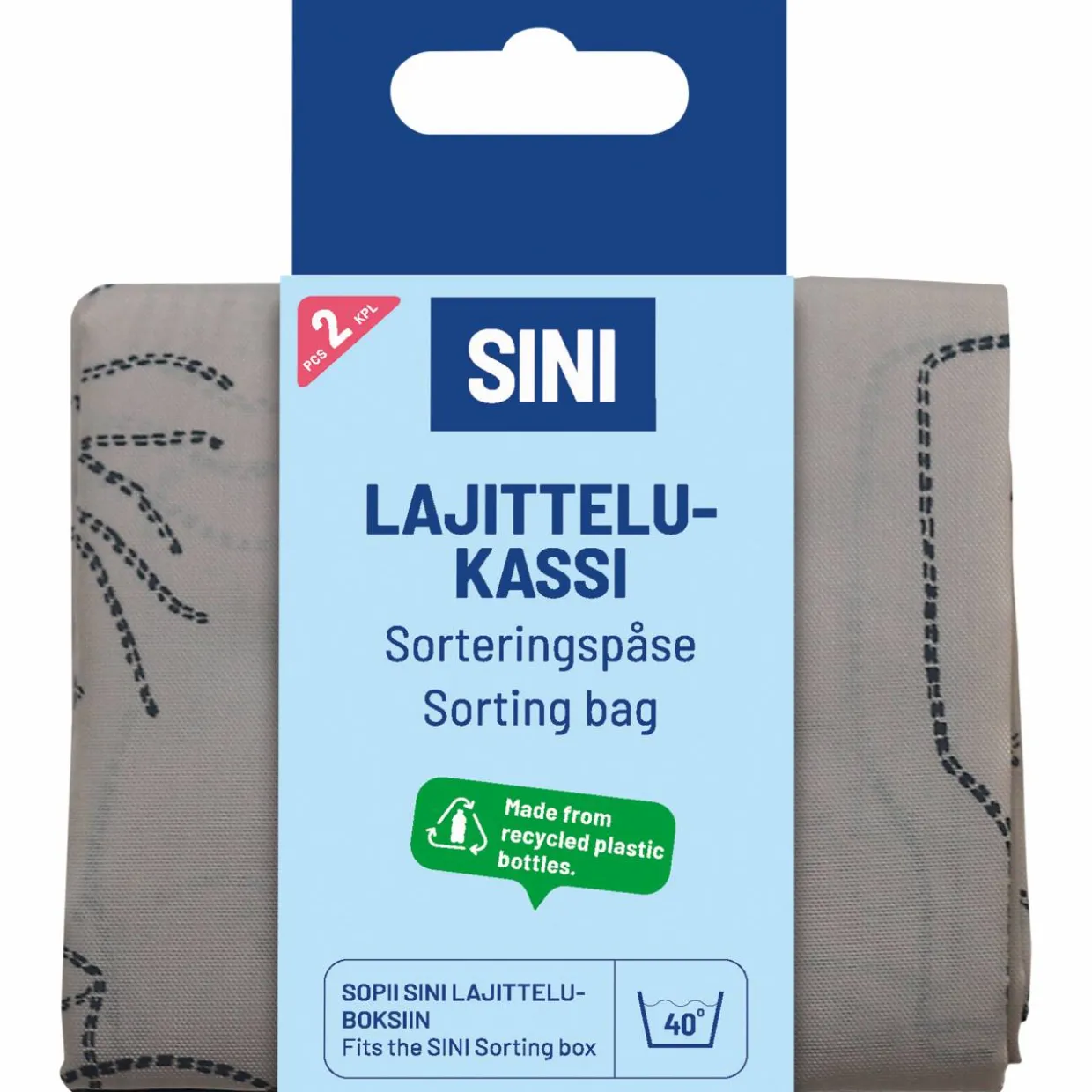 Lajittelukassi SINI 2 kpl