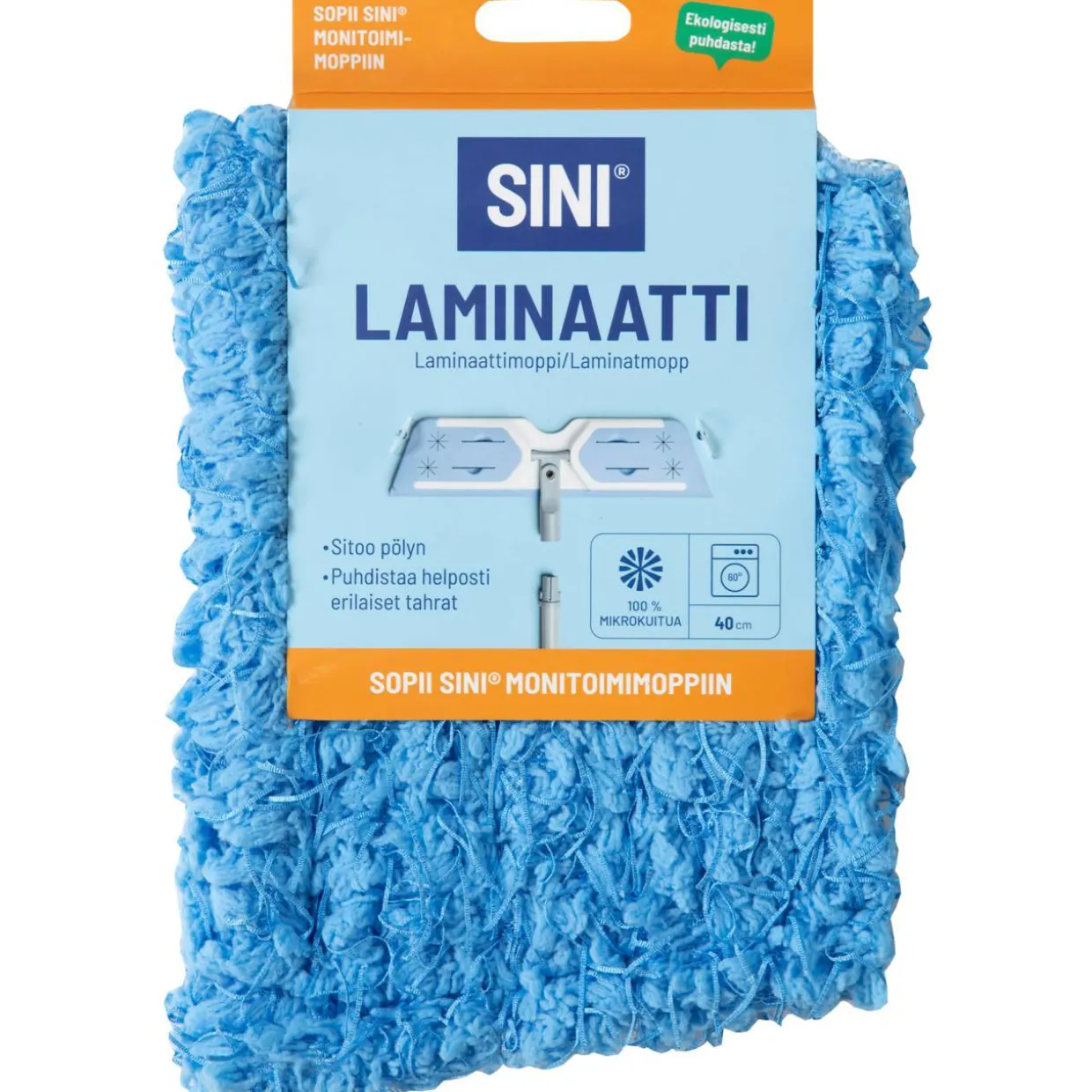 Laminaattipyyhin 40 cm mikrokuitu