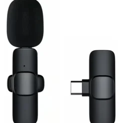 Langaton mikrofoni Mobia, 2 kpl, Lavalier USB Type-C