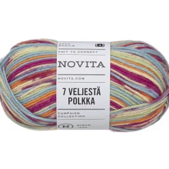 Lanka Novita 100 g 7 Veljestä Polkka