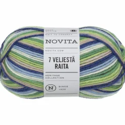 Lanka Novita 100 g 7 Veljestä Raita