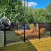 Lasielementti Green Land Patio kirkas