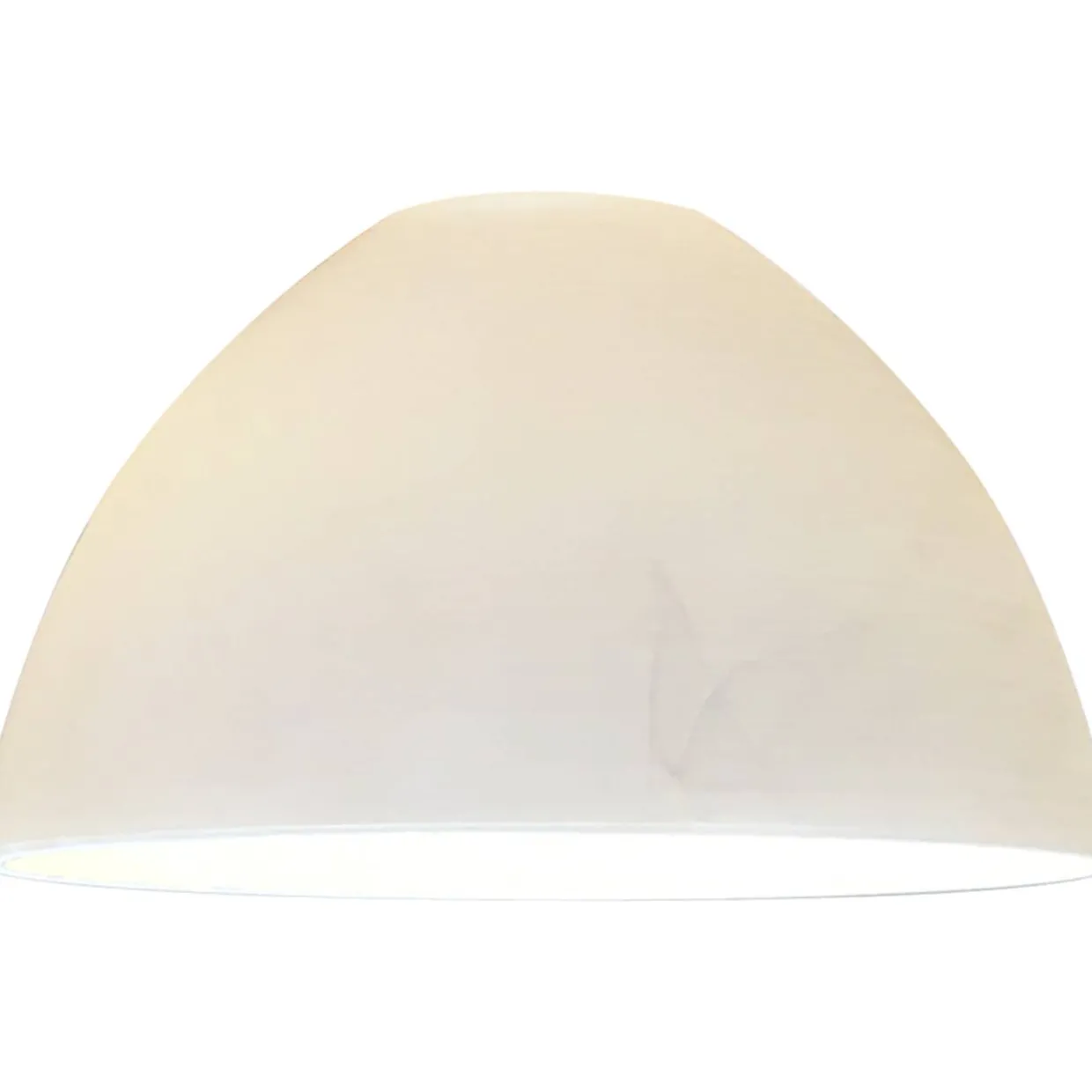 Lasikupu kattokruunuun Aneta Lighting Kronoberg, valkoinen
